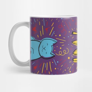 Party Cat Dog Mug